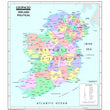 Wall Maps - Childrens Reversible Political/Physical Educational Wall Maps