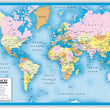 Wall Maps - Childrens Reversible Political/Physical Educational Wall Maps