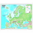 Wall Maps - Childrens Reversible Political/Physical Educational Wall Maps