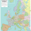 Wall Maps - Europa Political Wall Map Of Europe