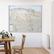 Wall Maps - Exmoor - UK National Park Wall Map