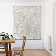 Wall Maps - Lake District - UK National Park Wall Map