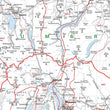 Wall Maps - North Cumbria Postcode Wall Map - Sector Map 21