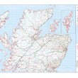 Wall Maps - Northern Scotland (Uist, Orkney And Shetland) Postcode Map - District Map 6