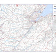 Wall Maps - Scottish Highlands (Central) Postcode Wall Map - Sector Map 31