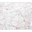 Wall Maps - Scottish Highlands (South) Postcode  Wall Map - Sector Map 28