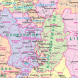 Wall Maps - Supersize UK Counties Wall Map