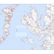 Wall Maps - Uist And Skye Postcode Map - Sector Map 30