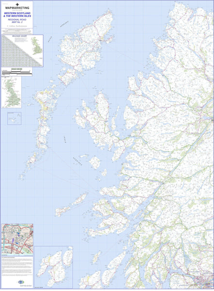 Western Isles Scotland Map