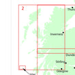 Wall Maps - Western Scotland And Western Isles Regional Road Map - Wall Map 2