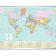 Wall Maps - World Political Wall Map